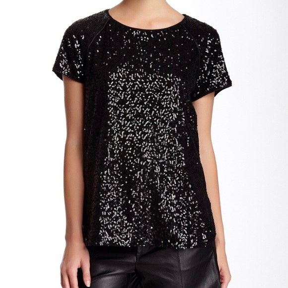 rachel zoe sequin top